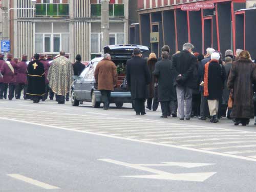 Foto inmormantare Petre Moldovan